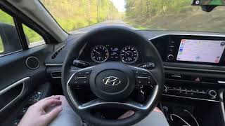Openpilot Comma 3 - Drive Test - 2023 Hyundai Sonata by Andy Blanton 4,006 views 1 year ago 3 minutes, 9 seconds