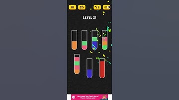 WATER SORT PUZZLE Level 21 | RCTV