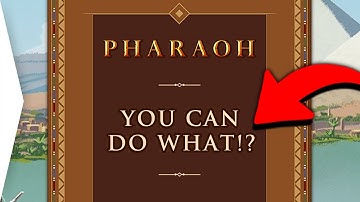 Pharaoh A New Era - Exploring New Gameplay Options and Features!