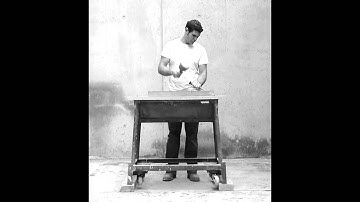 Athar Jaber - Stone Carving Performance