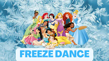 Princess Brain Break! Freeze Dance & Yoga for Kids!