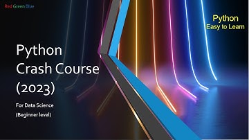 Python Crash Course For Data Science (Beginner level)