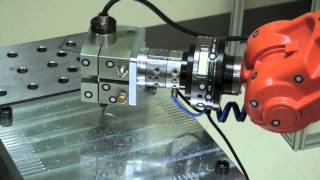 Aluminium machining with an IRB 1600 industrial robot