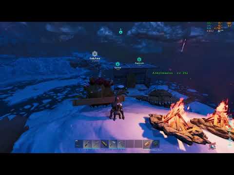 ARK Survival Ascended -  ჯერჯერობით ცოცხლები ვართ (დღე 3)