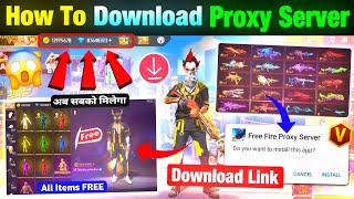 How To Download Proxy Server In Free Fire 💯😱🔥| Free Fire Proxy Server | Proxy Server Free Fire