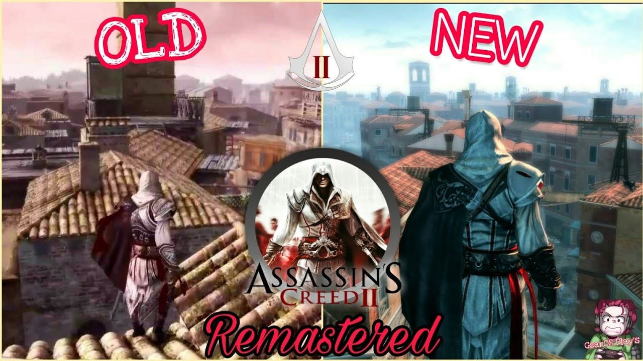 Ezio Face texure comparison image - Assassin's Creed 2 Overhaul mod for Assassin's  Creed II - ModDB