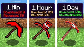 I Made a Minecraft Mod In 1 Min Vs 1 Hour Vs 1 Day...