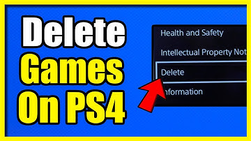 How to Delete Games on PS4 & Save Space (Easy Tutorial)