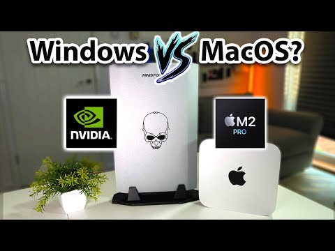 Mac Mini M2 PRO VS Windows Desktop NUCXi5 MINISFORUM NVIDIA 3060