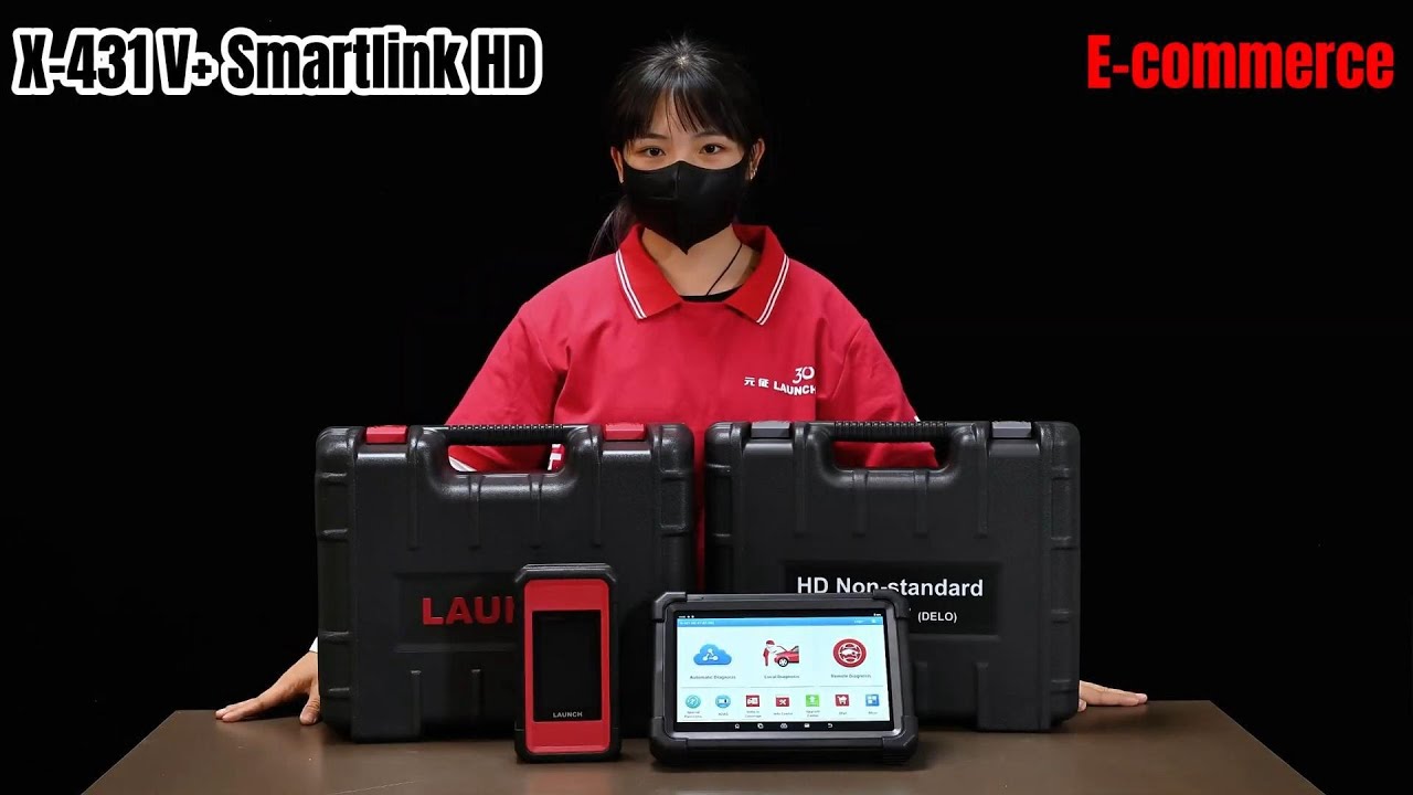 Launch X431 V+ Smartlink HD Unboxing- launchx431.fr
