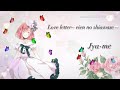 Love letter~ eien no shiawase ~ - Jya-Me