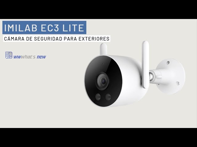 Xiaomi Outdoor Camera AW300 - Cámara de seguridad para exteriores