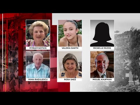 Surfside building collapse: Police identify 6 more killed including Colombian girl, 14, on vacation