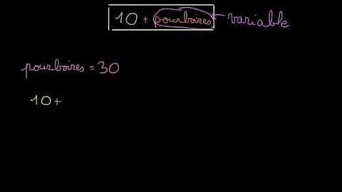 Qu'est-ce qu'une variable numérique ?