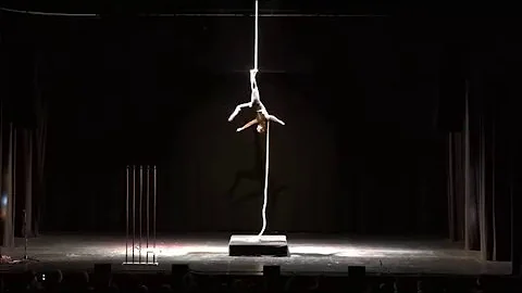 Natalie Nowak - Aerial Rope Act - Prisoner in Para...