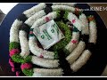 Garland with Milk packets.