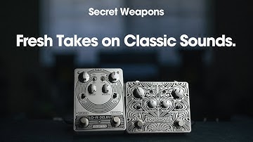 LoFi Delay Tones and a Feature Rich Tremolo - Colortone Pedals | Secret Weapons Demo & Review