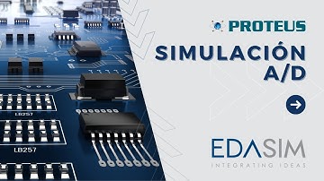 Proteus: Tipos de simulaciones - Simulación A/D [Español]