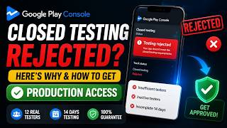 Google Play Closed Testing Rejected Here's Why & How to Get Production Access | inTesters