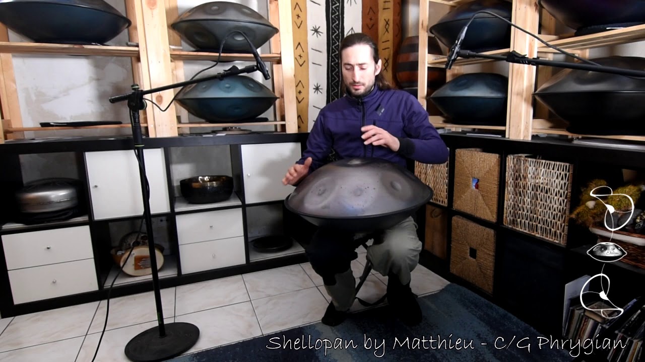 Handpan C/G Phrygian - Shellopan by Matthieu