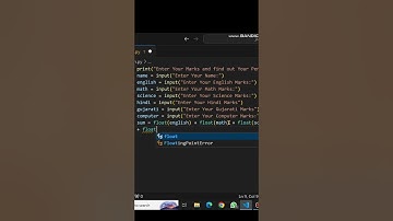 Creating A Percentage Calculator using Python | #python
