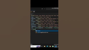 Creating A Percentage Calculator using Python | #python