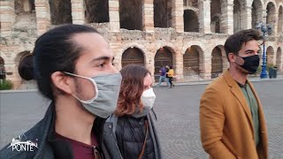 Charla en Verona - Estudiantes en la Arena