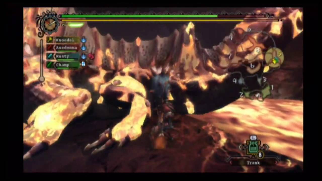 Monster Hunter Tri Online Multiplayer Agnaktor Part 1 YouTube