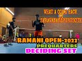 Saravananpurusoth vs parath vaidkarthick raja ramani open2022 prequarters