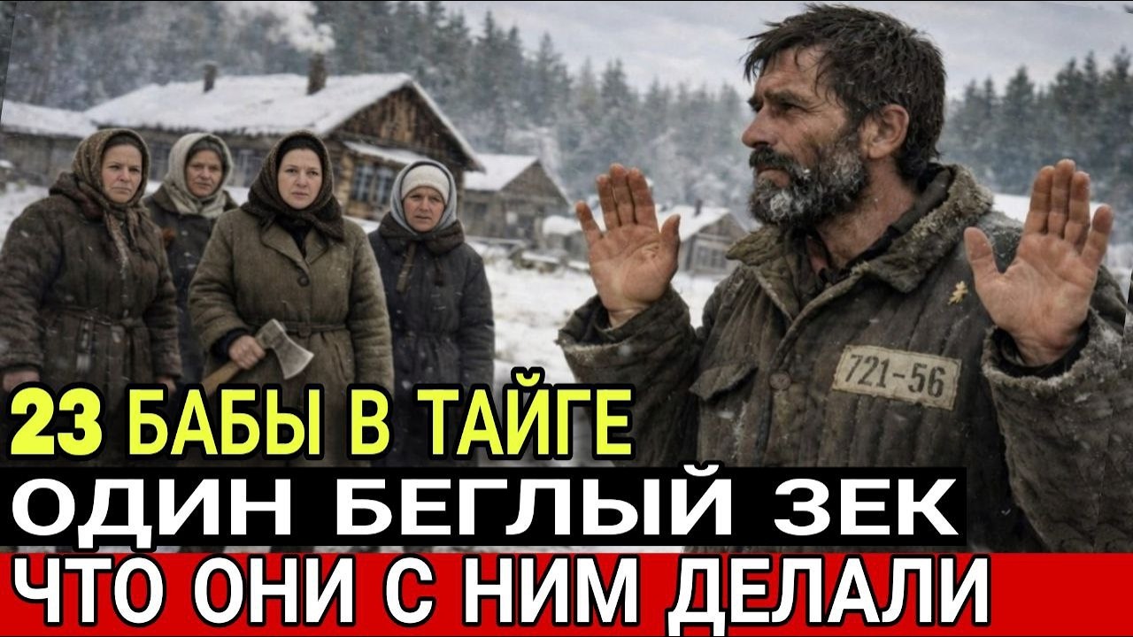 В ЭТОЙ ОБЩИНЕ ЖИЛИ 23 ЖЕНЩИНЫ. Всё изменил один БЕГЛЫЙ ЗЕК Этого никто не ожидал