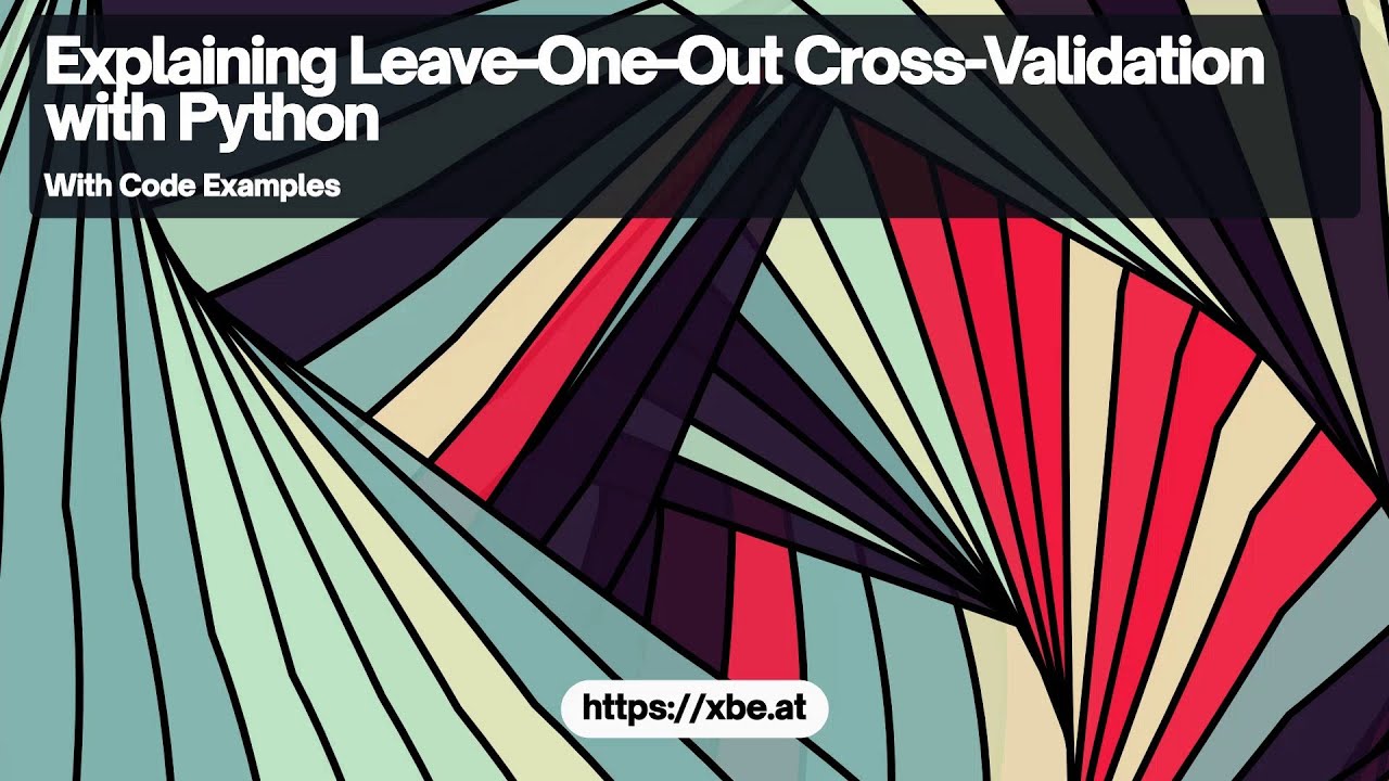 Leave One Out Cross Validation Explained with Python - YouTube