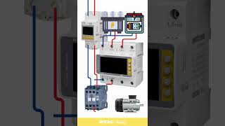 An Intelligent Setup Where ATS Coordinates Voltage Protection and Backup Supply for Motor Stability.