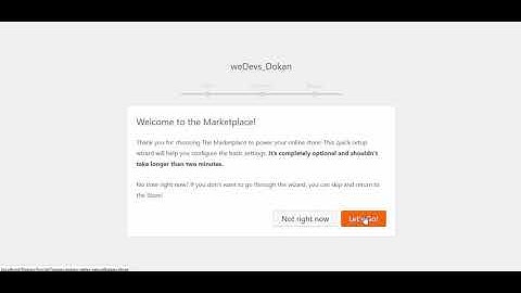 Dokan Seller Easy Setup Wizard   Video