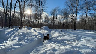 Trailer Camping In The Winter