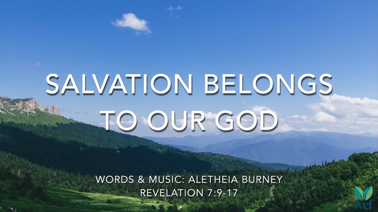 Salvation Belongs to our God - Worship Vol. 3 #143 - Lyric Video - YouTube