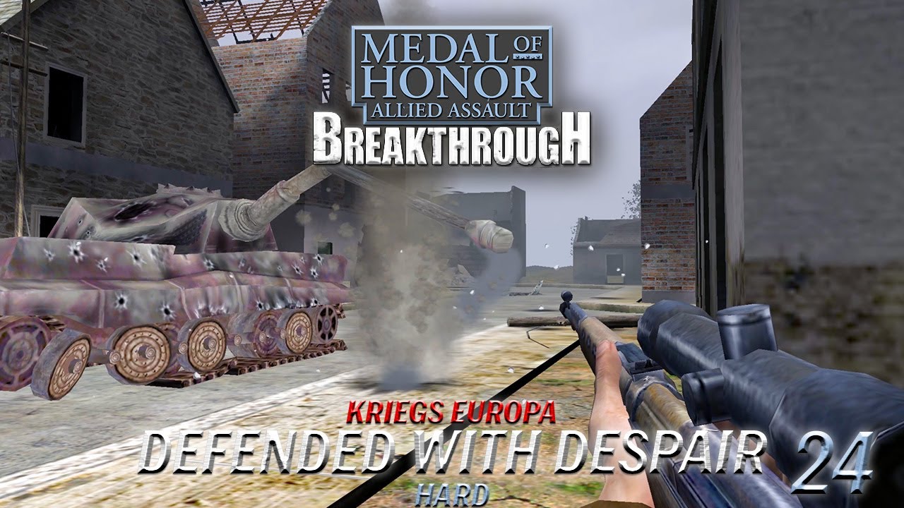 Medal of Honor AA Kriegs Europa: Defend with Despair | Hard Gameplay