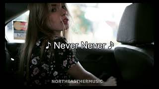Drenchill - Never Never ft. Indiiana (SLOWED+REVERB) Resimi