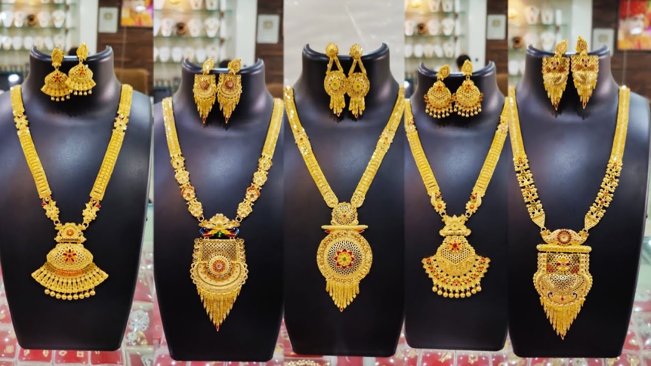 gold chain pendant with earrings new barking 1 gram gold gold chain