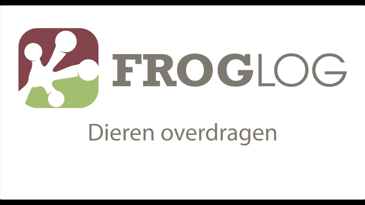 Dieren overdragen | Froglog - YouTube