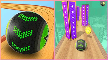 Going Balls - Gameplay Walkthrough - All Levels 34 to 35 (android,ios)