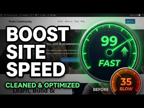 Fix a Slow WordPress Website | Complete Speed Optimization Guide