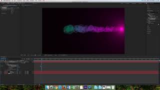 Archive: Jade Li – Particle Trail and Wiping Text in Adobe After Effects