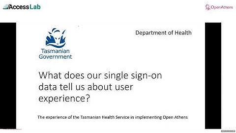 Case study: What does our single sign-on data tell us about user experience? - Access Lab 2023