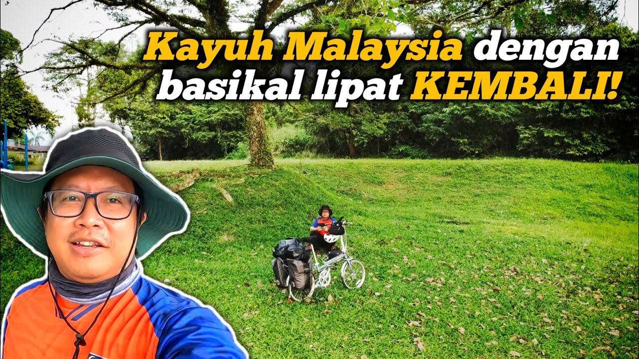 AKU KEMBALI Mengayuh! Bawa basikal naik kereta api - KAYUH MALAYSIA FOLDIE (Ep5)