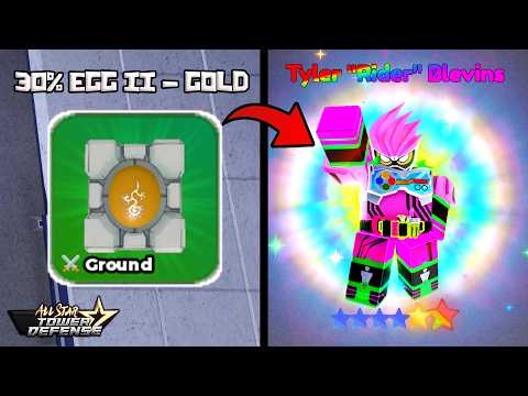 TYLER "RIDER" BLEVINS 6⭐UNIT LVL 175 SHOWCASE - ALL STAR TOWER DEFENSE