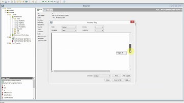 Pilot Item Bank, Building a test (manual)