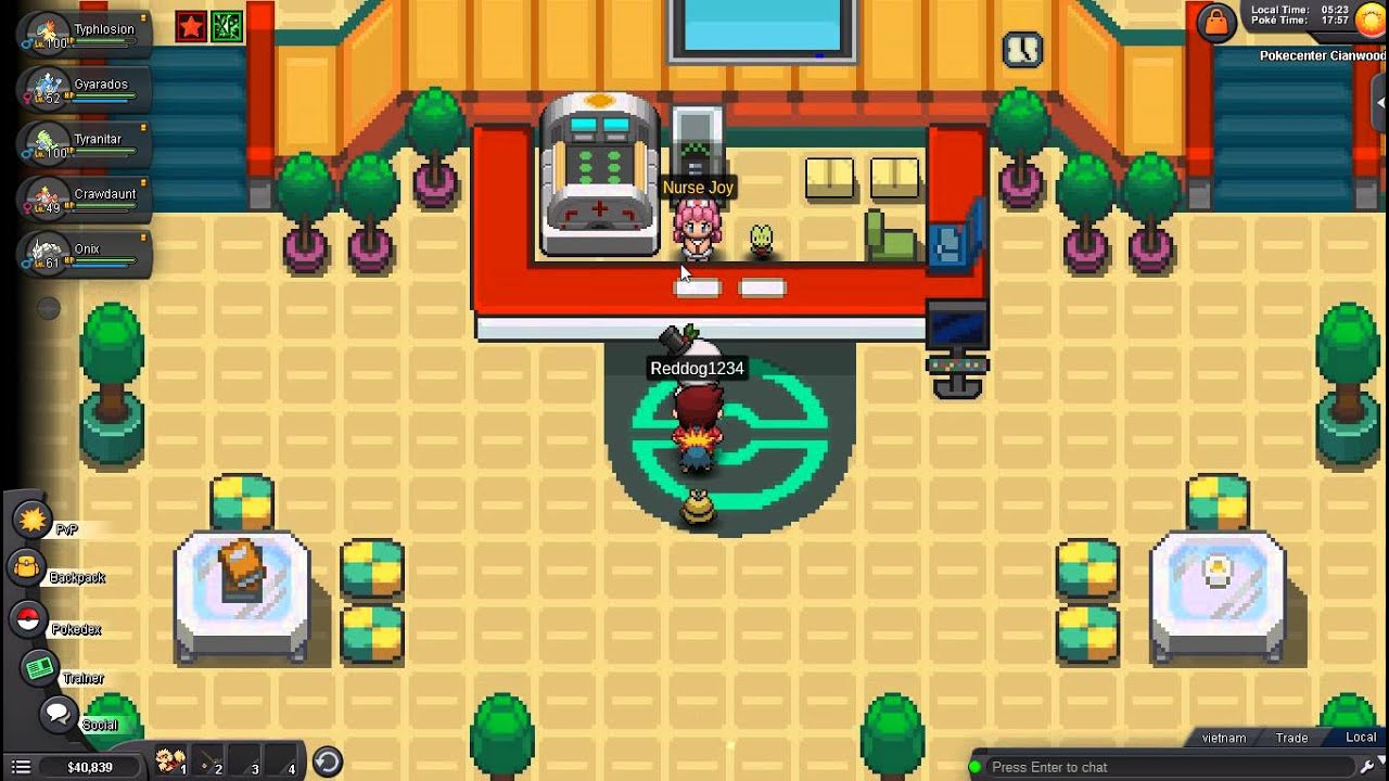 Gym 5 part 2 Johto Pokemon Revolution Online YouTube