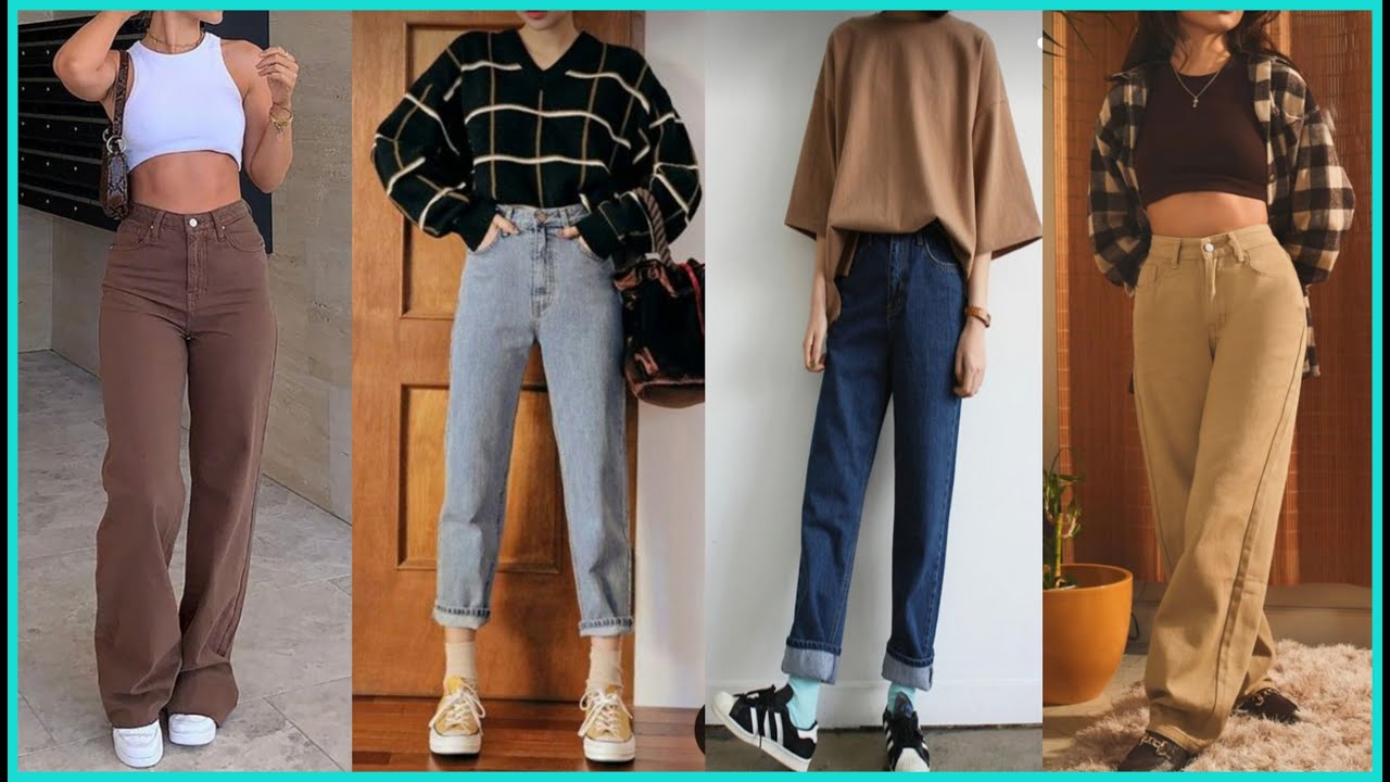 High Waisted Jeans Outfit Ideas 