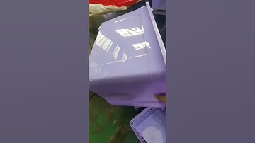 Plastic storage box making mold custom Injection molding machine