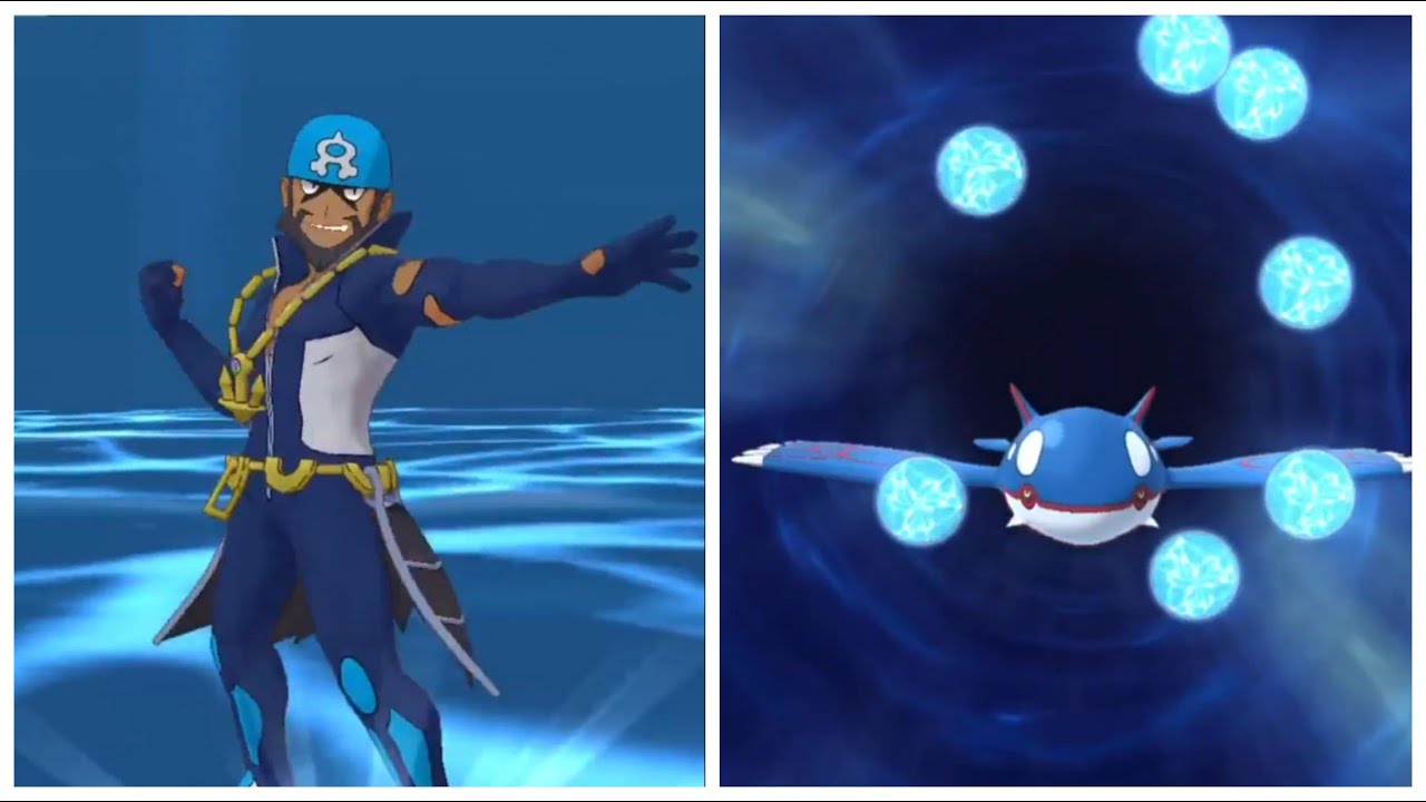 Pokemon Masters EX: Archie & Kyogre Sync Move Animation, Should You Summon & Sync Grid Build